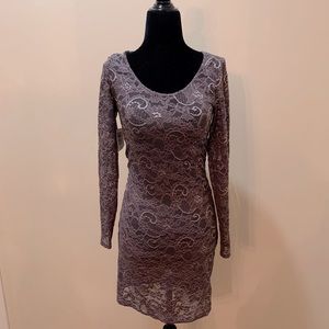 Talula Women’s Stretch Lace Dress Purple